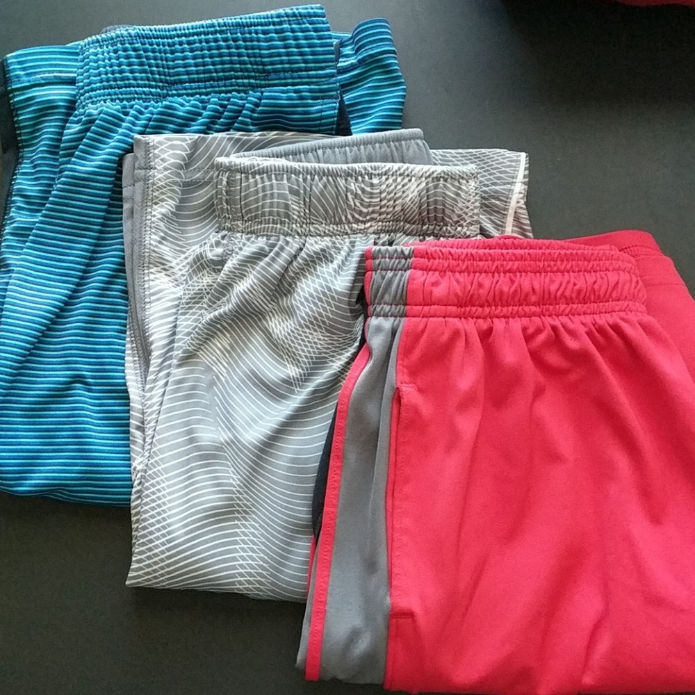 Bundle of UnderArmour and Nike Boys shorts
